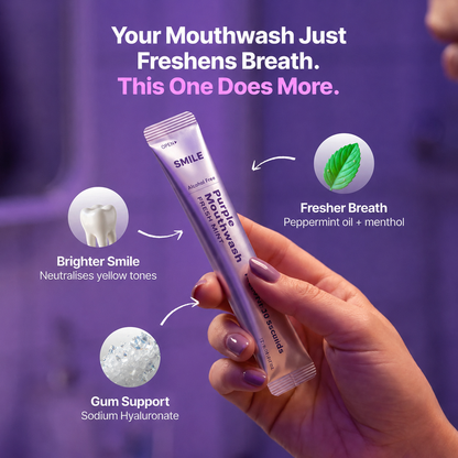 MR SMILE™ Purple Mouthwash